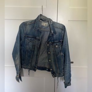 Rag & Bone Distressed Jean Jacket